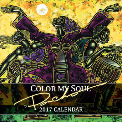 COLOR MY SOUL 2017 CALENDAR - The Art of Poncho